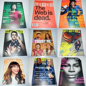 Vintage Wired Magazine Lot (9) See Photos (Snowden) For What is Included - Picture 1 of 10