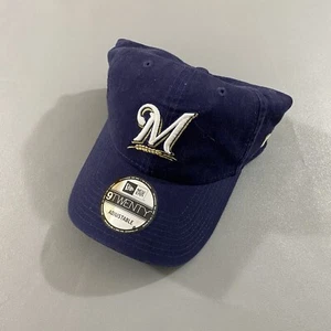 NWT Navy Milwaukee Brewers Adjustable Hat - Picture 1 of 3