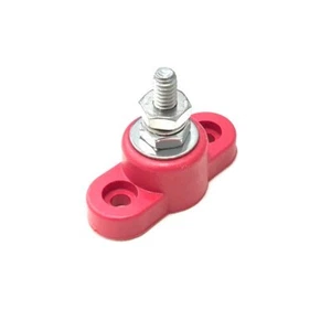 Red 6.4mm² VTE Power Distribution Post - 150 Amp - Small Base 77025N02 - Picture 1 of 1
