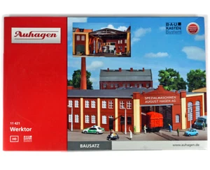 AUHAGEN 11421 HO H0 1:87 1/87 Factory Gate Werktor Portail d'usine  , NEW NEU - Picture 1 of 4