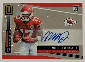2019 Panini Unparalleled Cosmos Prizm Auto MECOLE HARDMAN #293 RC - Picture 1 of 2