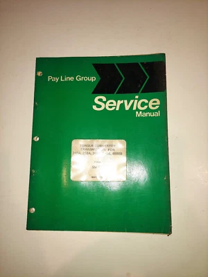 International Harvester Pay Line Torque Converter Transmission Service Manual - Image 1 of 4