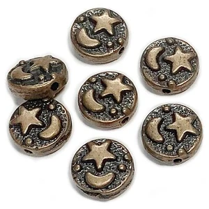 Copper Spacer Beads 69Pcs Flat for Jewelry Making Supplies for Adults Small Seed - Picture 1 of 5