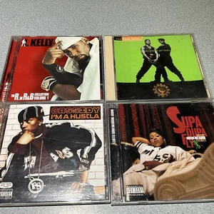 CD Lot Of  4 Parental Advisory Funk  Rock Rap etc various genre & groups FREE SH - Picture 1 of 7