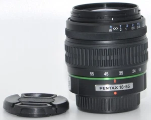 Objetivo SMC PENTAX DA 18-55mm 1:3.5-5.6 AL Z.T. Bueno #+a+ - Imagen 1 de 5