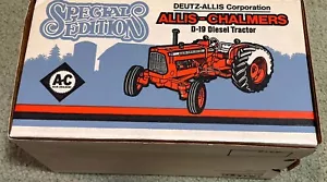 New! ERTL Special Edition Allis-Chalmers D-19 Diesel Tractor 1990 USA Diecast! - Picture 1 of 5
