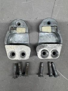 1960-1963 Ford Galaxie Door Latch Strikers Bolts Marauder Fairlane Falcon Meteor - Picture 1 of 12