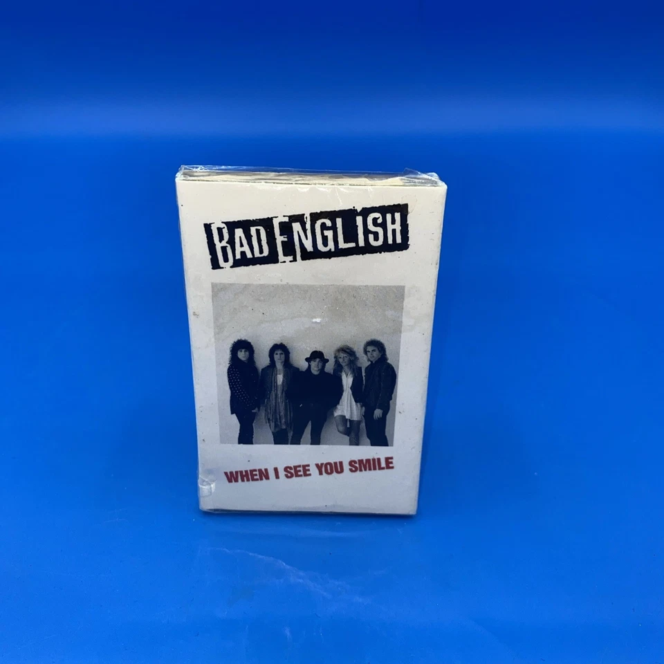Bad English When I See You Smile Cassette SIngle New 1989 - Image 1 of 4
