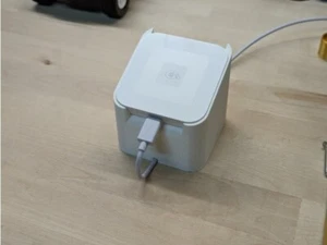 Supporto da scrivania angolare base supporto chiosco per lettore quadrato rubinetto chip - Foto 1 di 11