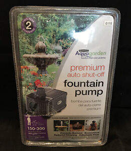 Pennington Aquagarden  Premium Auto Shut-Off Fountain Pump  150-300