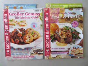 Kochen & Genießen ~ Kochzeitschrift - 2014 / Februar + Dezember incl. Beilagen - Bild 1 von 7