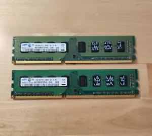 Samsung 4GB RAM Kit (2x2GB) 2Rx8 PC3-10600U-09-10-80 - Picture 1 of 1