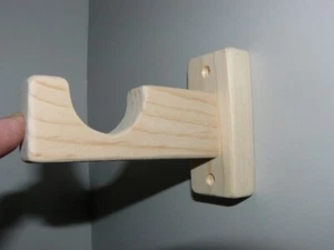 Slender Curtain Rod Brackets - Picture 1 of 10