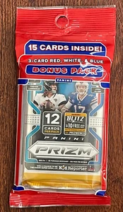 2021 Panini Prizm NFL Football Cello Pack FACTORY SEALED - Picture 1 of 2