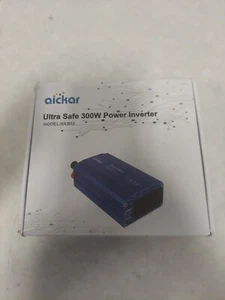 AICKAR 300W Wechselrichter NX3011 Dual DC 12 V bis 110 V AC Steckdosen 2 USB Port - Bild 1 von 8