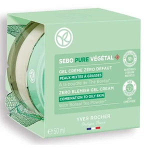 Yves Rocher Sebo Pure Vegetal Zero Blemish Gel Cream Combination Oily Skin 50ml - Picture 1 of 4