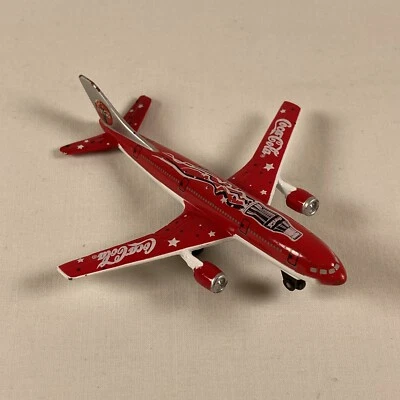 Vintage 1973 Matchbox Diecast Airbus A300B Red Airplane Coca-Cola Coke 4" - Image 1 of 4