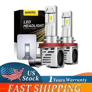 Plug&Play H11 H9 LED White Headlight Bulbs Replace Halogen H8 Hi/Lo Beam HOT US - Picture 1 of 17
