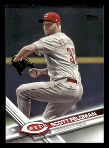 2017 Topps Update #US285 Scott Feldman Cincinnati Reds - Picture 1 of 2