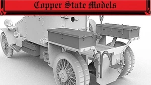 Modelos estatales de cobre 1:35 #A35-011 - Lanchester aire acondicionado exterior, plástico e impreso en 3D - Imagen 1 de 7