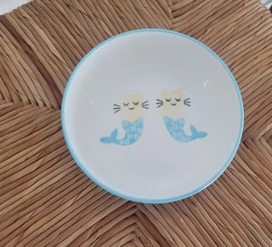 Plato pequeño de gres MERCAT Signature artículos para el hogar gato pez sirena - Imagen 1 de 4