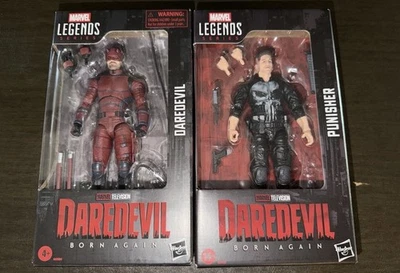 Marvel Legends Сорвиголова: Рожденный снова - Сорвиголова и Каратель КОМПЛЕКТ, В наличии - Изображение 1 из 2