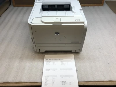 HP LaserJet P2035 Workgroup Monochrome Laser Printer 1K Page Count Tested - Image 1 of 4