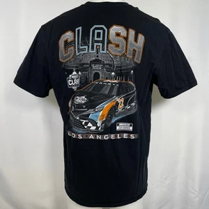 2022 Busch Light Clash At The Coliseum Los Angeles NASCAR Black T-Shirt Herren XL - Bild 1 von 14