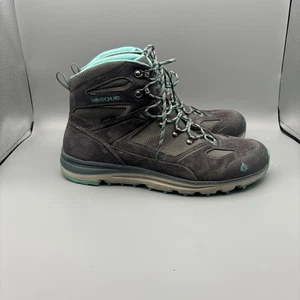 Vasque Mesa Trek UltraDry 7449 Hiking Boots Trails Gray Green Womens Size 11 - Picture 1 of 8