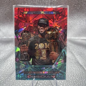 2024-25 Panini Ossidiana LeBron James #181 Incisione Elettrica Fuoco e Ghiaccio /49 - Foto 1 di 2