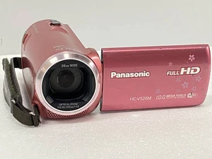 Panasonic HC-V520M Pink Digital HD Video Camera Japanese only From Japan Used - Picture 1 of 5