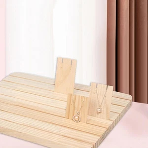 Earring Display Card for Groove Stand Ornament Supplies Organizer for Shop - Picture 1 of 6