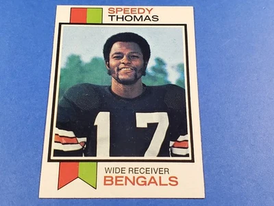 1973 TOPPS FOOTBALL #113 SPEEDY THOMAS HIGH GRADE NEAR MINT NRMT - Image 1 of 3