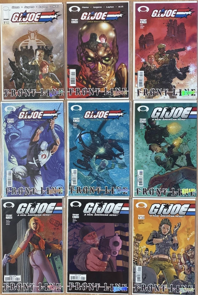 G.I. Joe: Frontline (IMAGE Comics) (2002) NEAR FULL RUN Larry Hama Jurgens NM! - Image 1 of 2