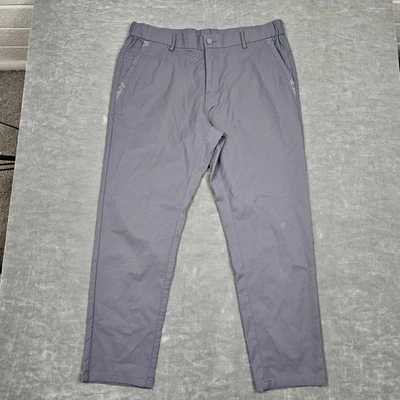 Pantalones Jack Archer Para Hombres 34x28 Gris Carbón Chino Golf Rendimiento Vestido Informal Foto 1 de 4