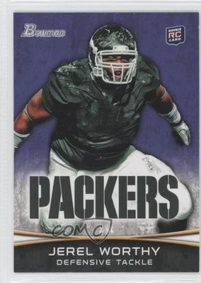 2012 Bowman Purple Jerel Worthy #105 Rookie RC - Image 1 of 2