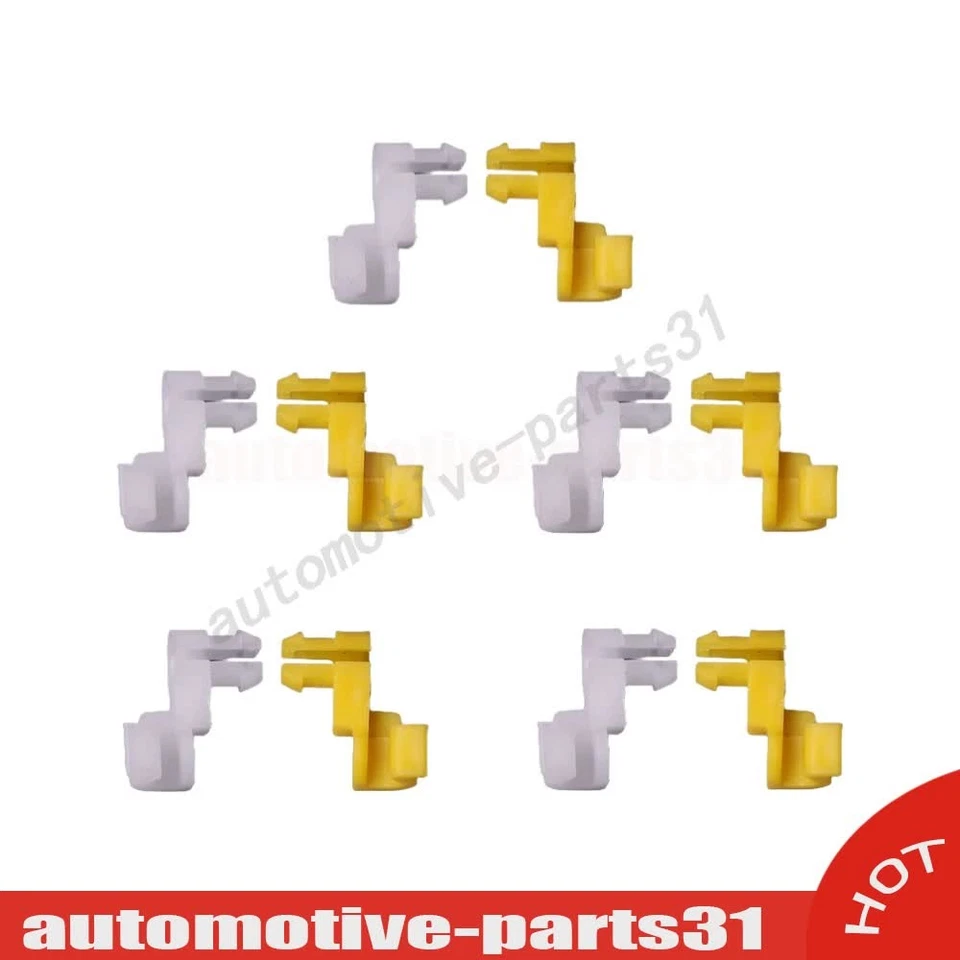 New 5Sets Door Lock Rod Clip Retainer Fasteners fit for Toyota 4Runner 1984-2014 - Изображение 1 из 4