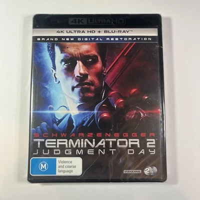 Terminator 2-Judgment Day | Blu-ray + Uhd (Blu-ray, 1991) New Sealed - Image 1 of 2