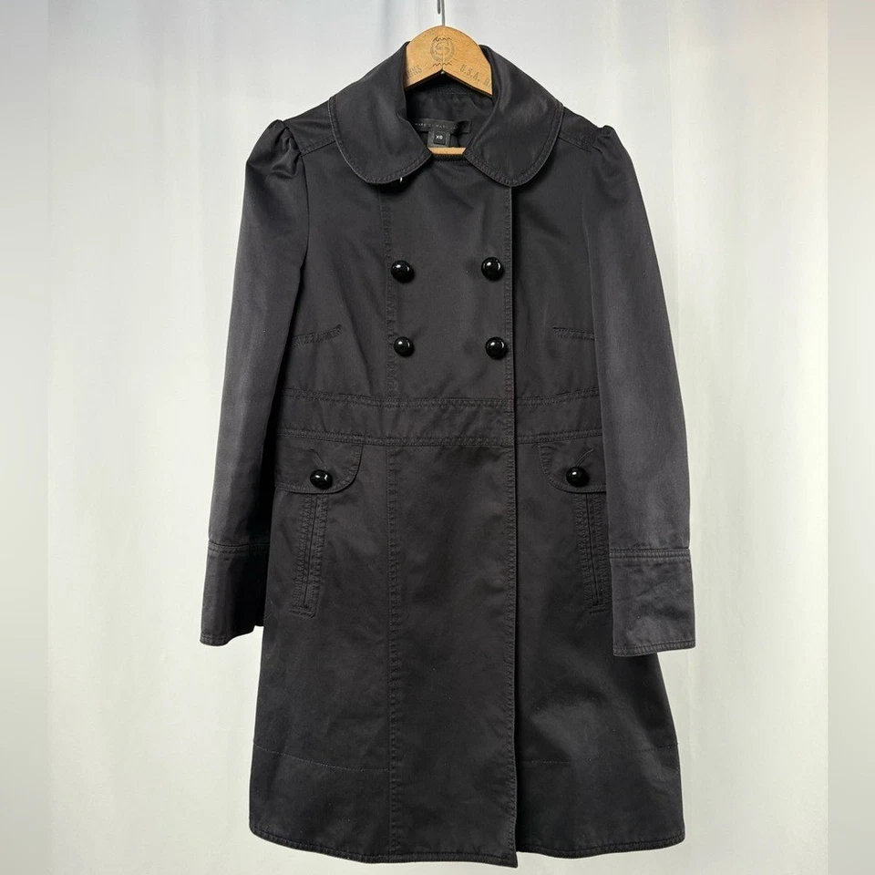 Gabardina Marc by Marc Jacobs en negro talla extra pequeña Foto 1 de 4