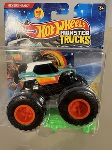 Monster Truck MEYERS MAX Hot Wheels con coche aplastable 2025 - Imagen 1 de 4