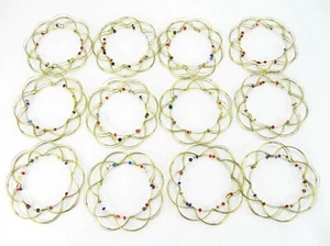 Lote de 12 herramientas de meditación mandala de alambre juguete 3D esfera flexible bucles mágicos individuales - Imagen 1 de 7