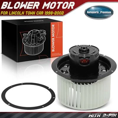 Двигатель вентилятора с каркасом вентилятора для Lincoln Town Car 1998-2002 YW1Z19805CA 700031 - Изображение 1 из 4
