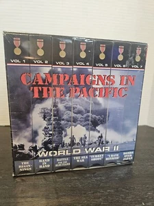 WWII - Campaigns in the Pacific (VHS) New Old Stock! Versiegelt! - Bild 1 von 5