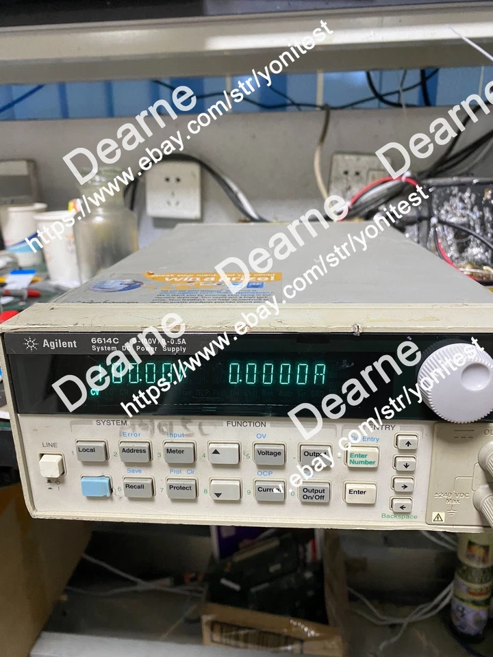 Agilent 6614C 0-100v/0-0.5A DC Power Supply - Image 1 of 3