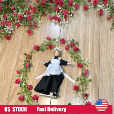 8PC Flower Vine 1/6 Scale Dollhouse Accessories Miniatures Plastic 1:12 - Image 1 of 4