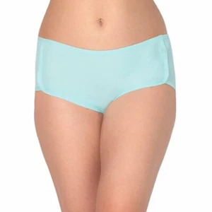 No Boundaries Women's Shortie Boyshort Panties LARGE Cotton Green Ribbed  - Picture 1 of 1