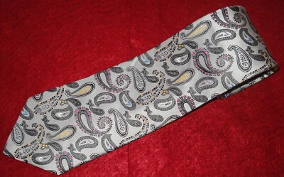 CORBATA PAISLEY MULTICOLOR LOUIS DELL'OLIO - CORBATAS - CORBATAS PARA EL CUELLO - CORBATAS DE DISEÑADOR. Foto 1 de 3