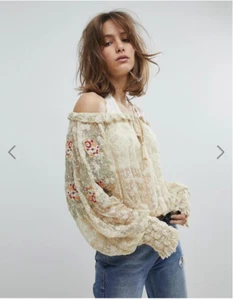 Nuevo con etiquetas Free People Jubilee Top al por menor $128 - Imagen 1 de 11