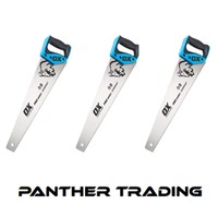 3X OX Tools Pro Hand Saw 500mm / 20" Increased Grip Performance Saw - P133250