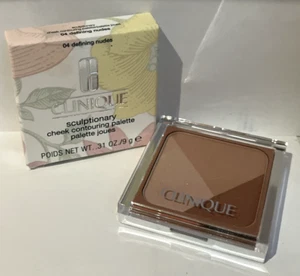Paleta de contorno de mejillas Clinique Sculptionary 04 Defining Nudes 9 g nueva - Imagen 1 de 2